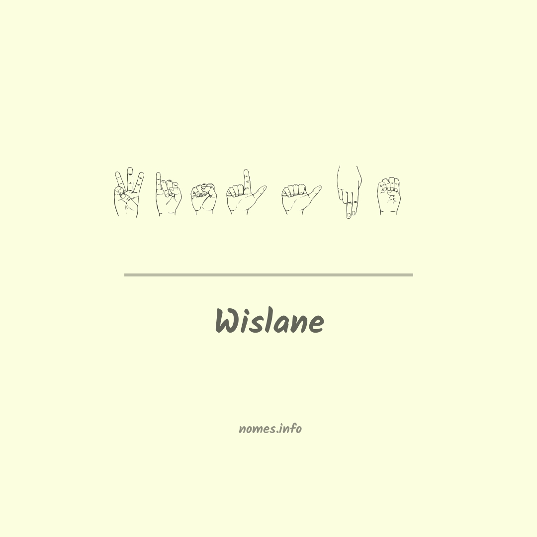 Wislane em Libras
