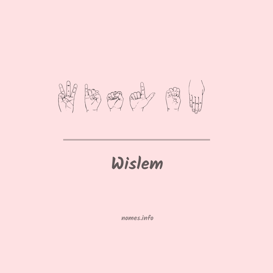 Wislem em Libras