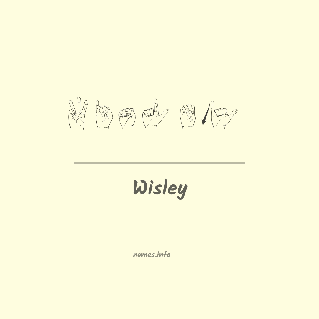 Wisley em Libras