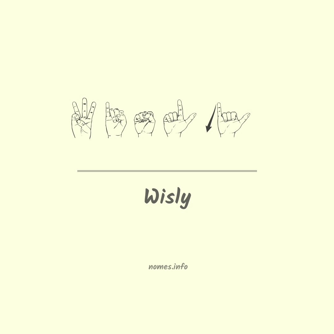 Wisly em Libras