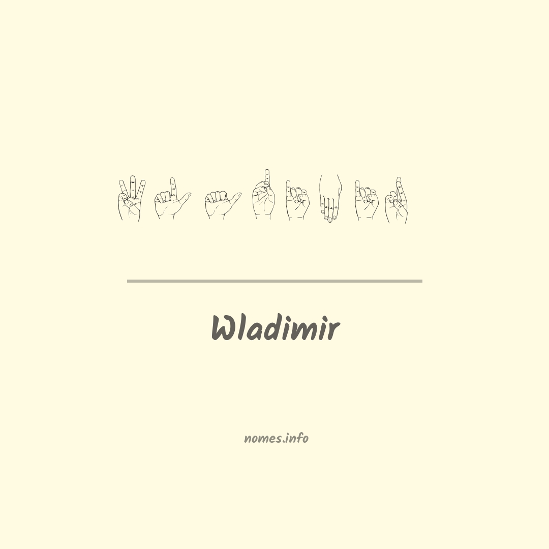 Wladimir em Libras