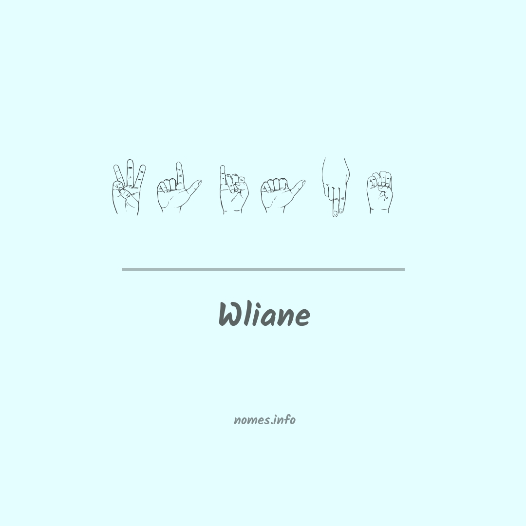 Wliane em Libras