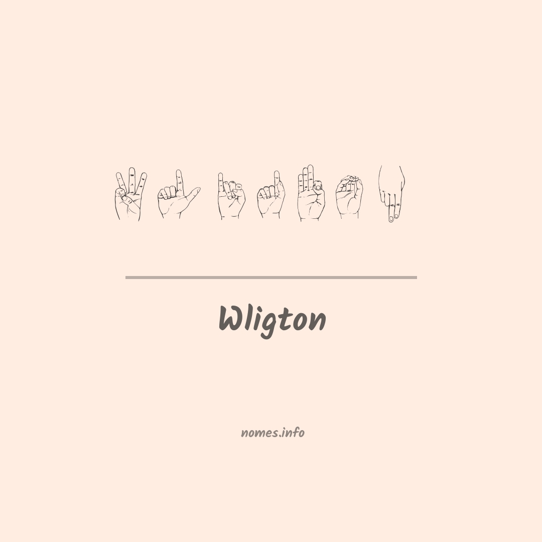 Wligton em Libras