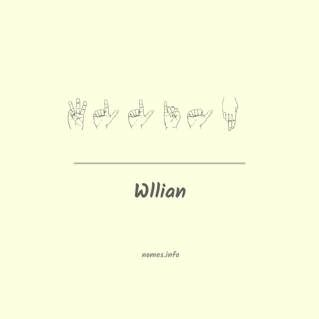 Wllian em Libras