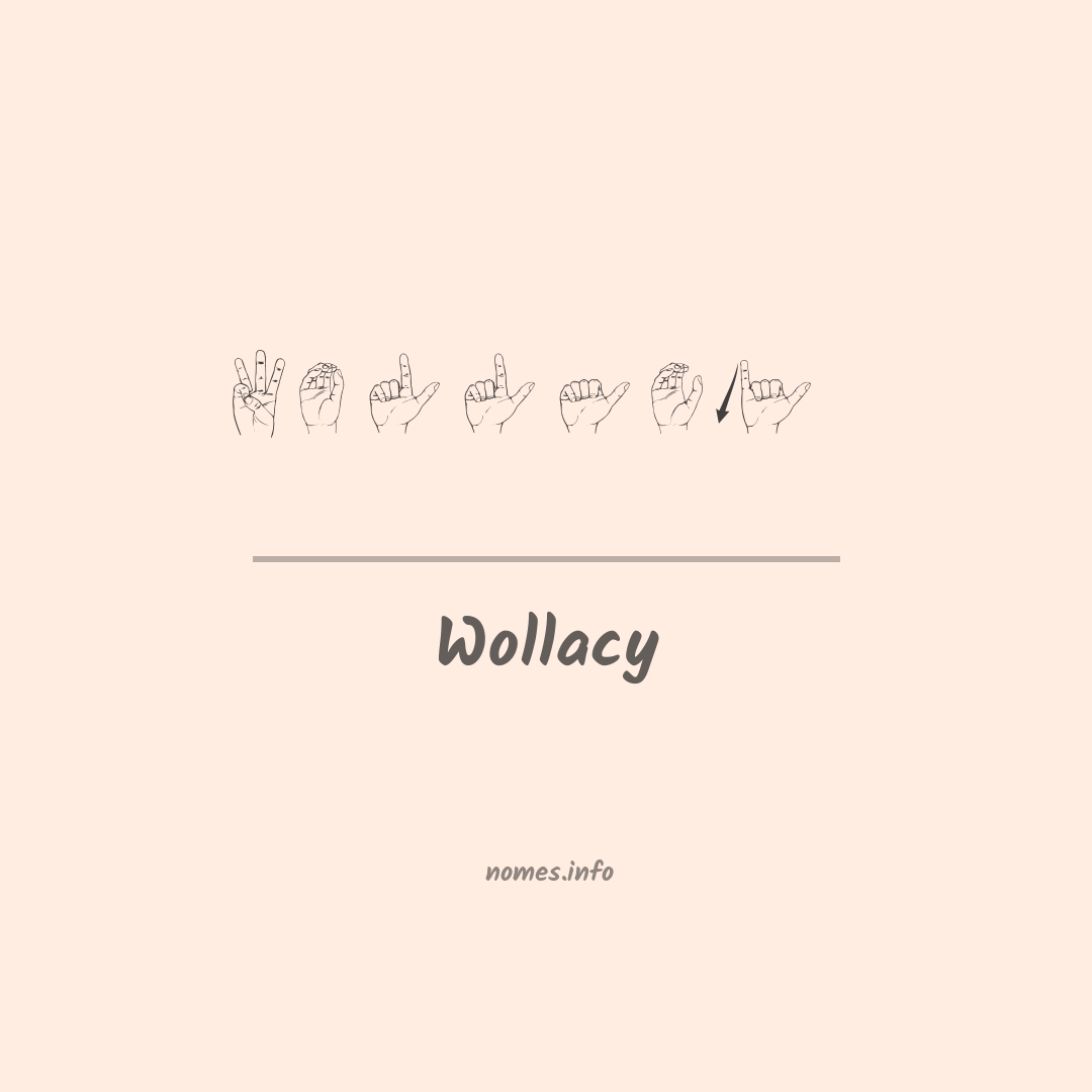 Wollacy em Libras