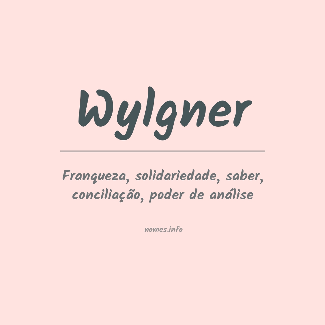 Significado do nome Wylgner