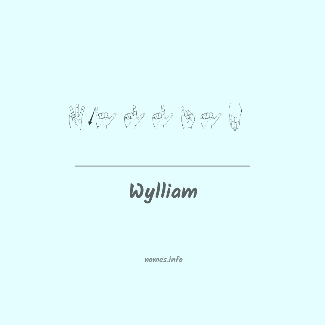 Wylliam em Libras