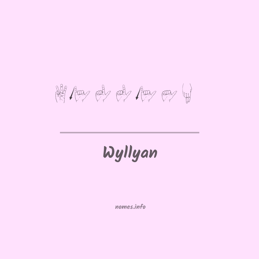 Wyllyan em Libras