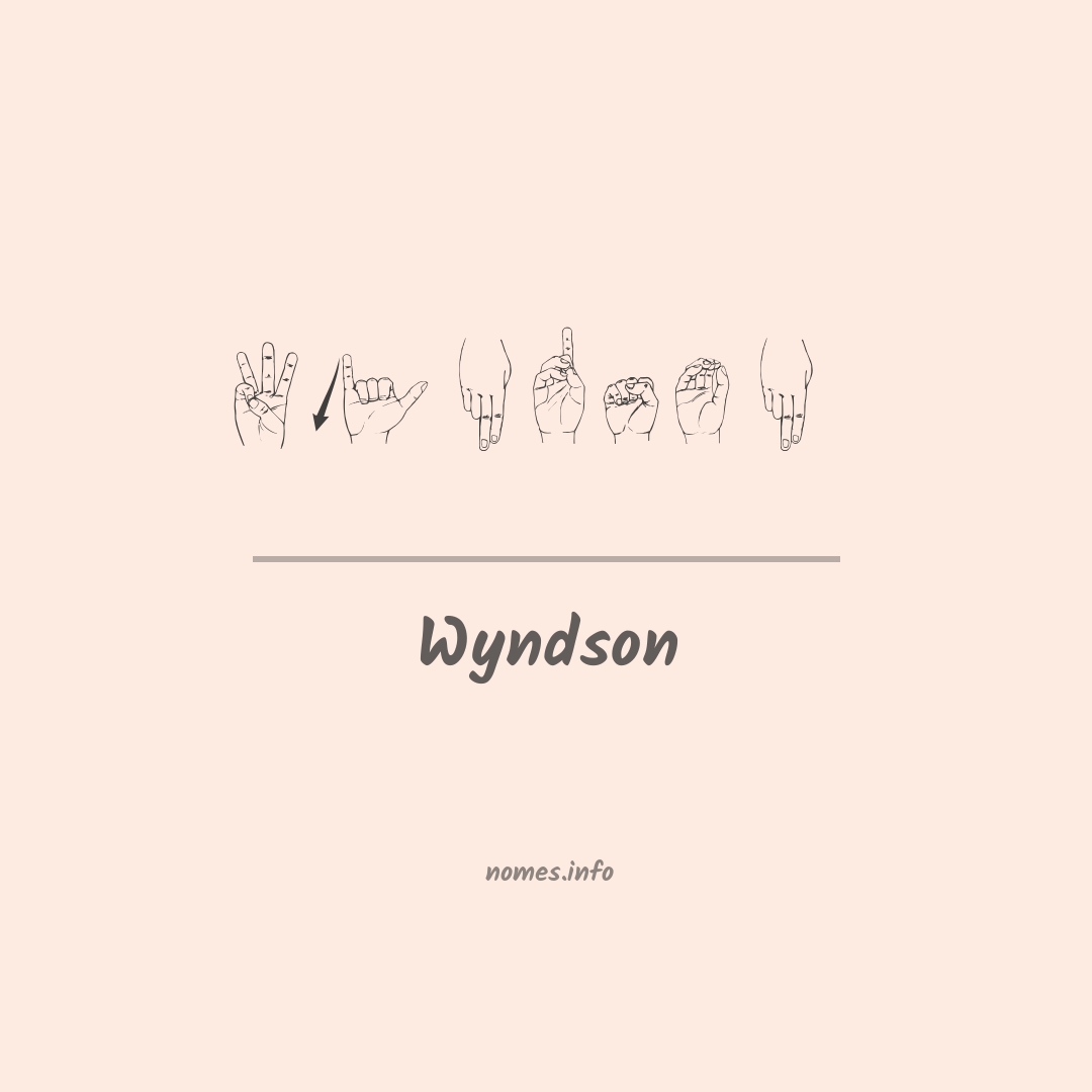 Wyndson em Libras