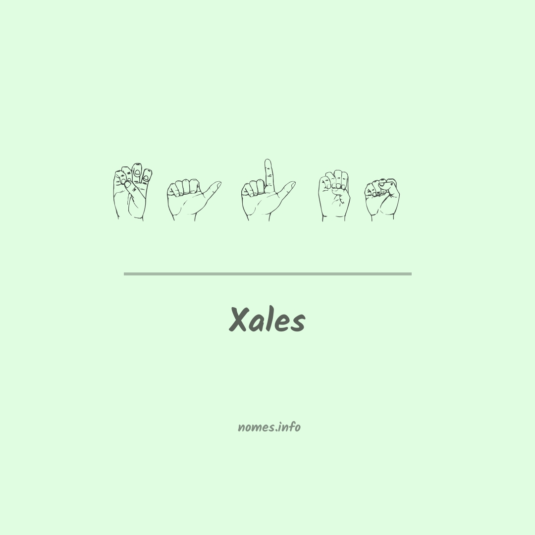 Xales em Libras