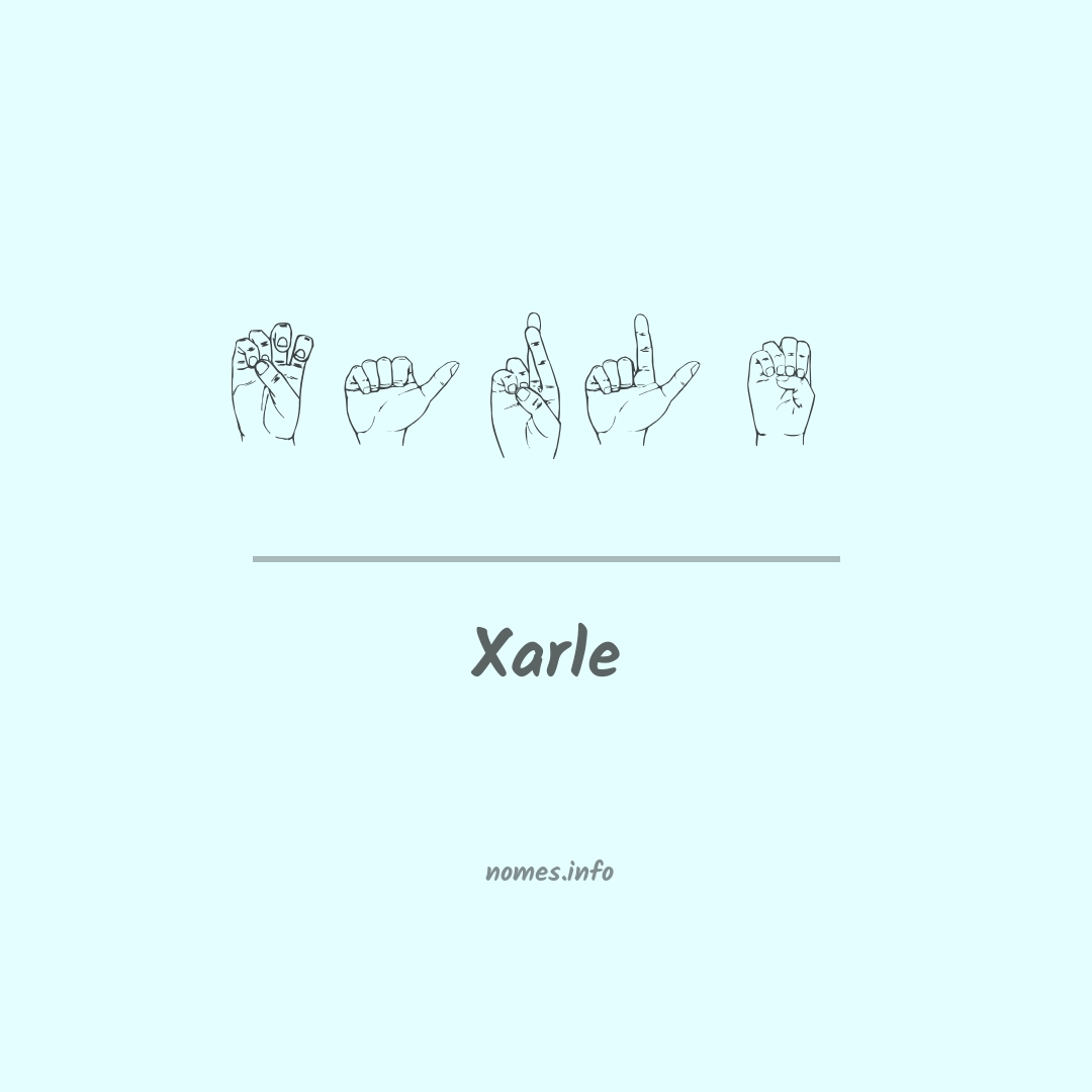 Xarle em Libras