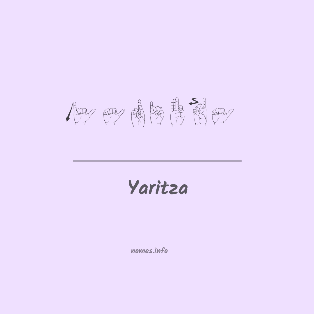 Yaritza em Libras
