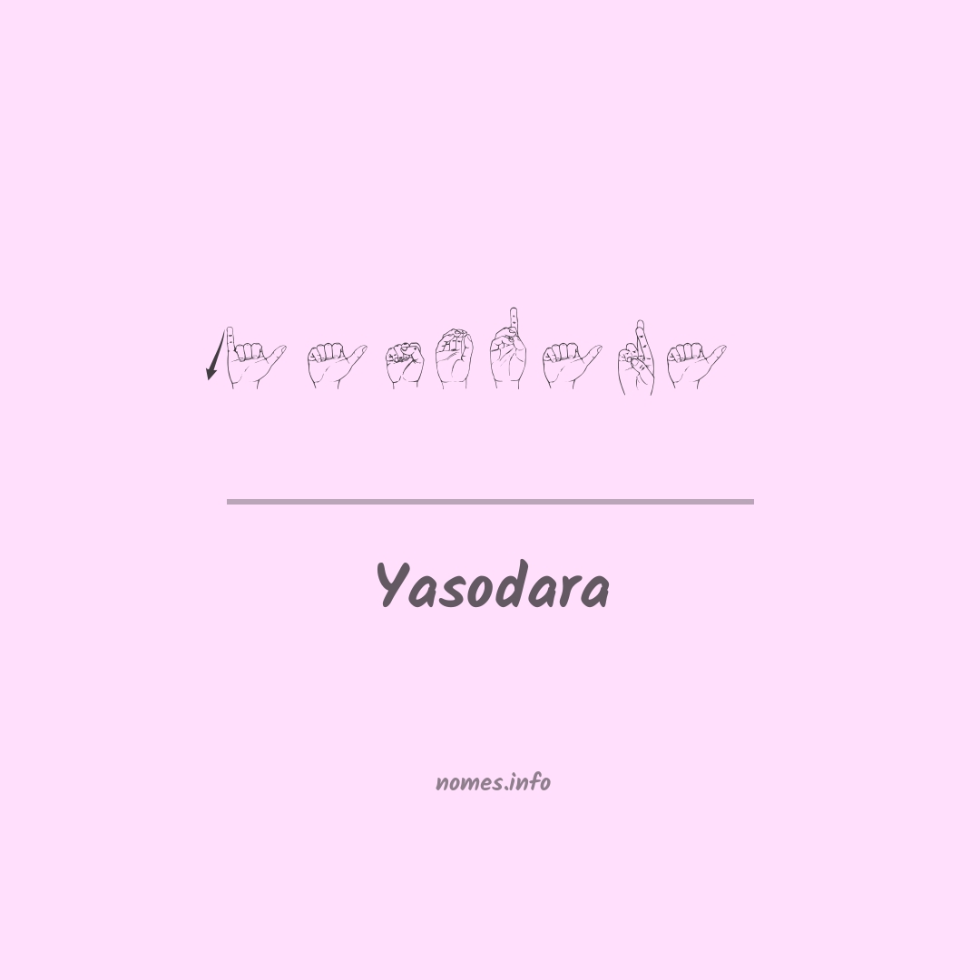 Yasodara em Libras