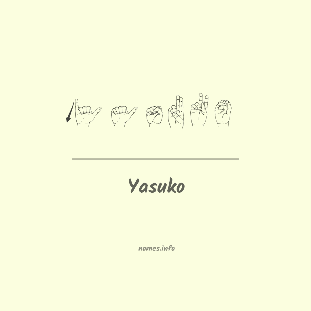 Yasuko em Libras