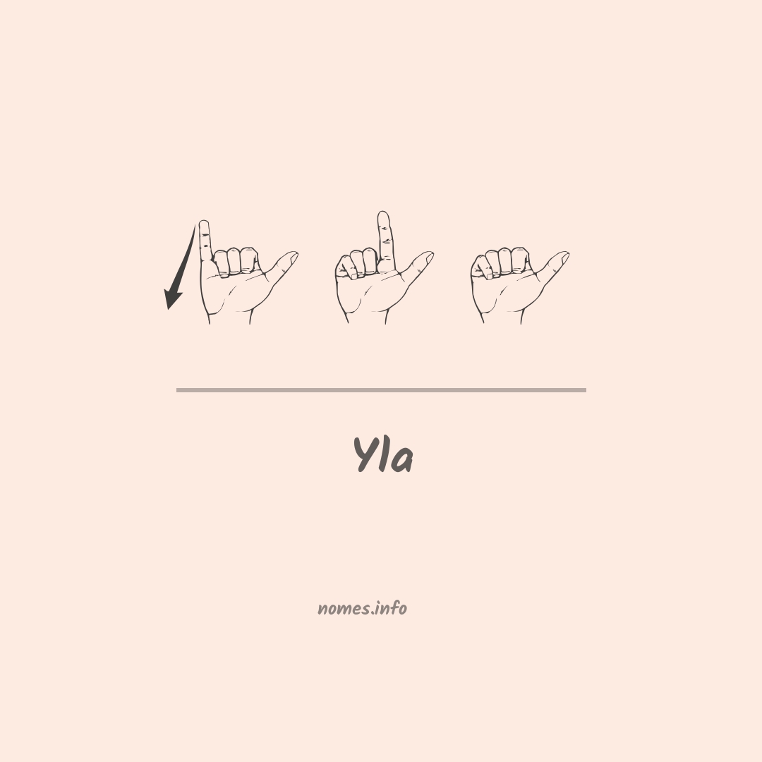 Yla em Libras