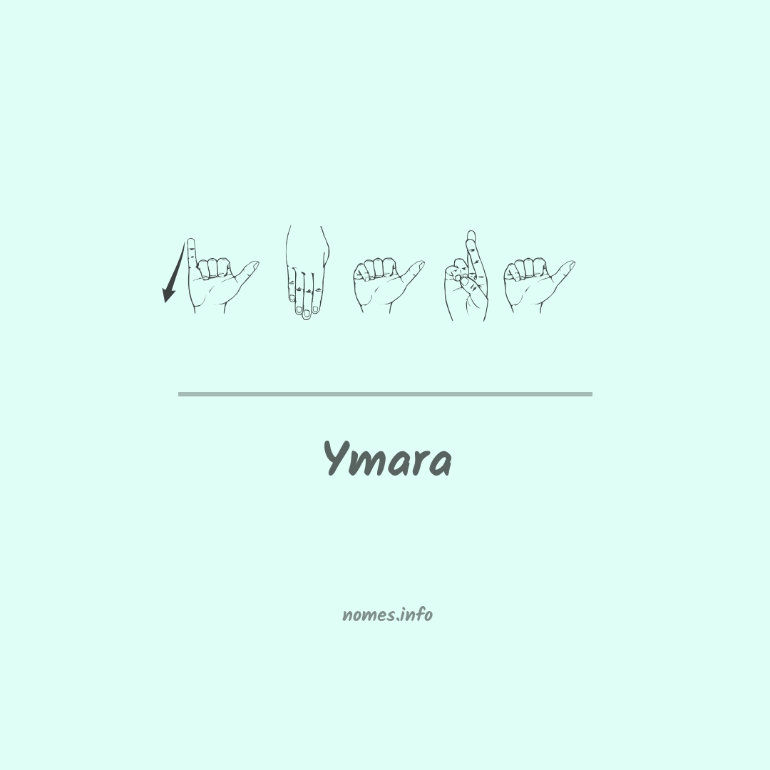 Ymara em Libras