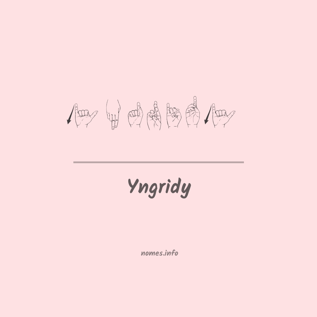 Yngridy em Libras