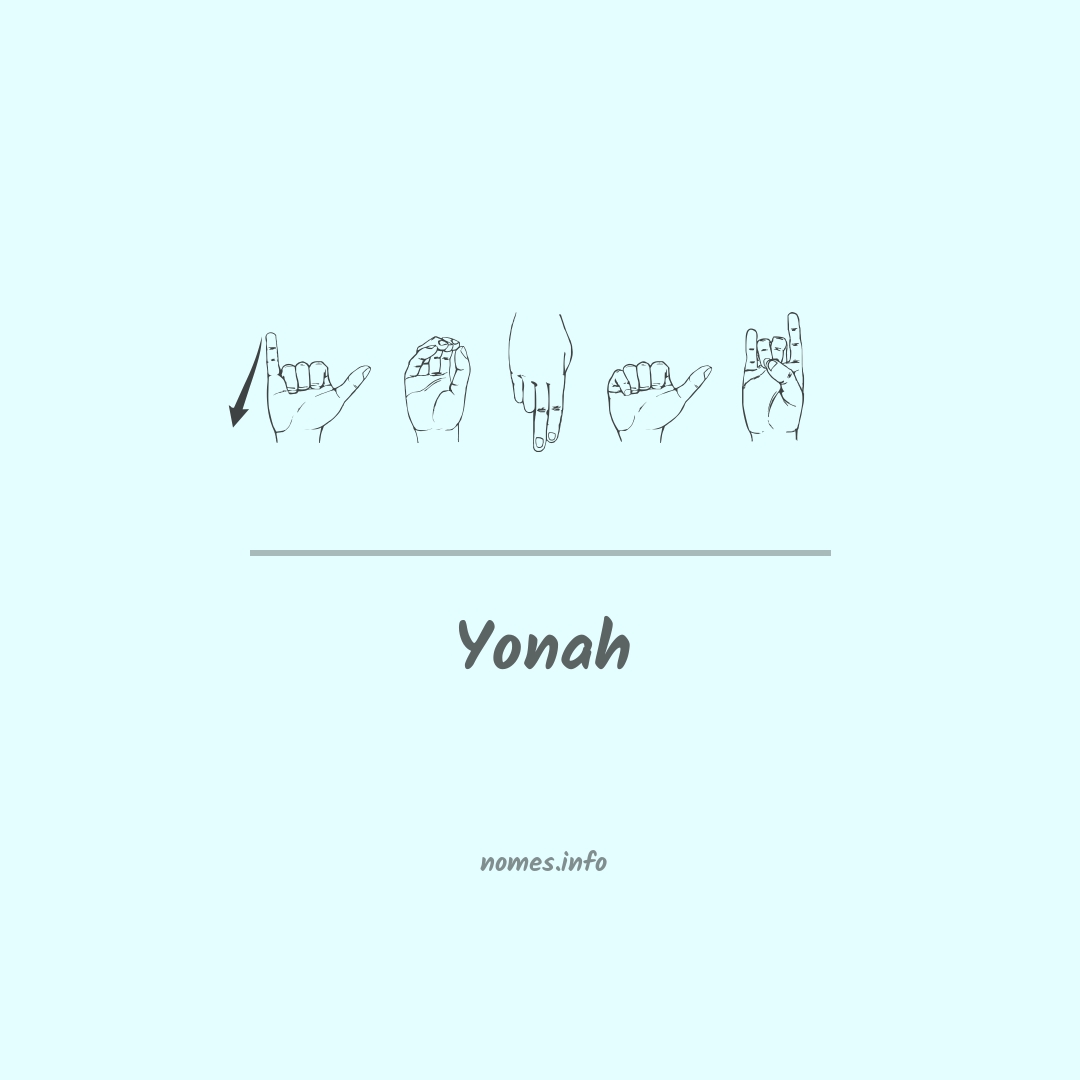 Yonah em Libras Yonah em Libras