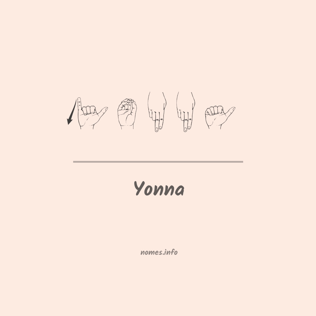 Yonna em Libras Yonna em Libras