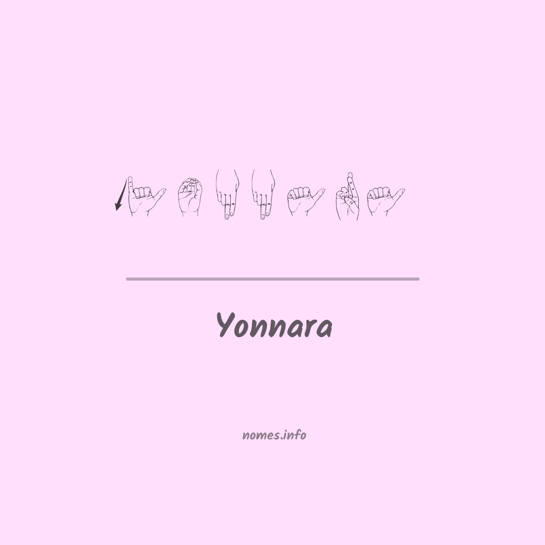 Yonnara em Libras