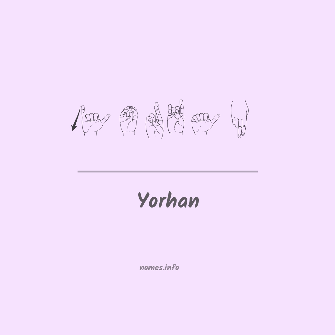 Yorhan em Libras