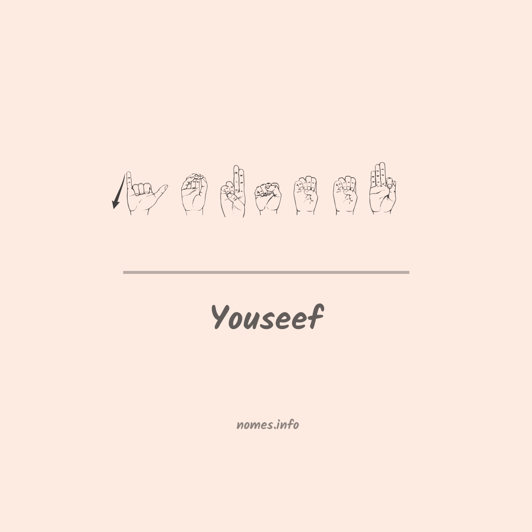 Youseef em Libras