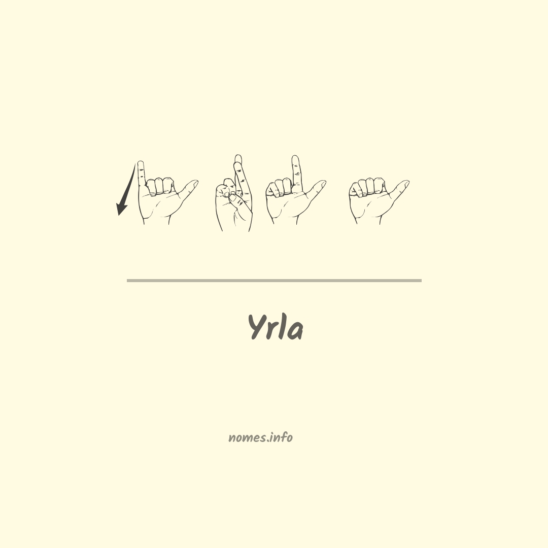 Yrla em Libras