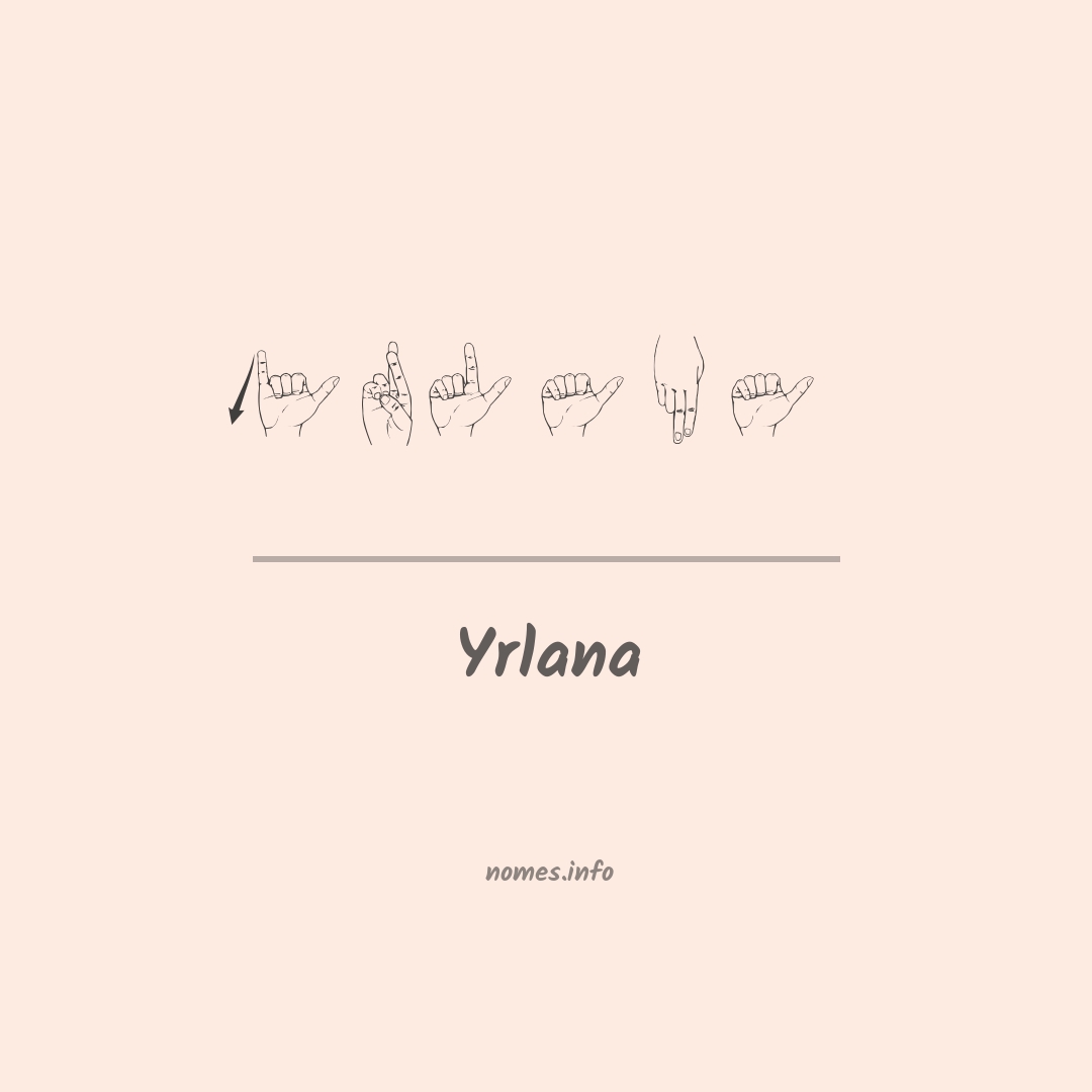 Yrlana em Libras