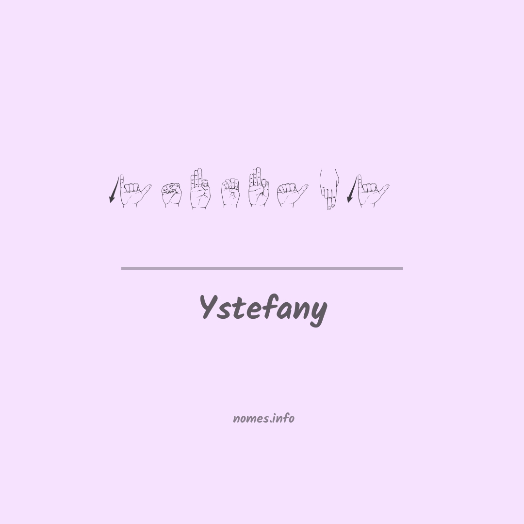 Ystefany em Libras
