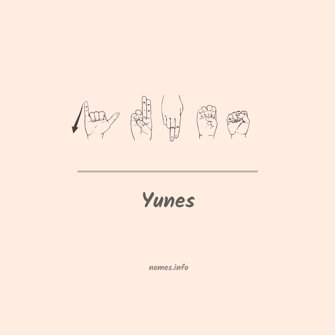 Yunes em Libras