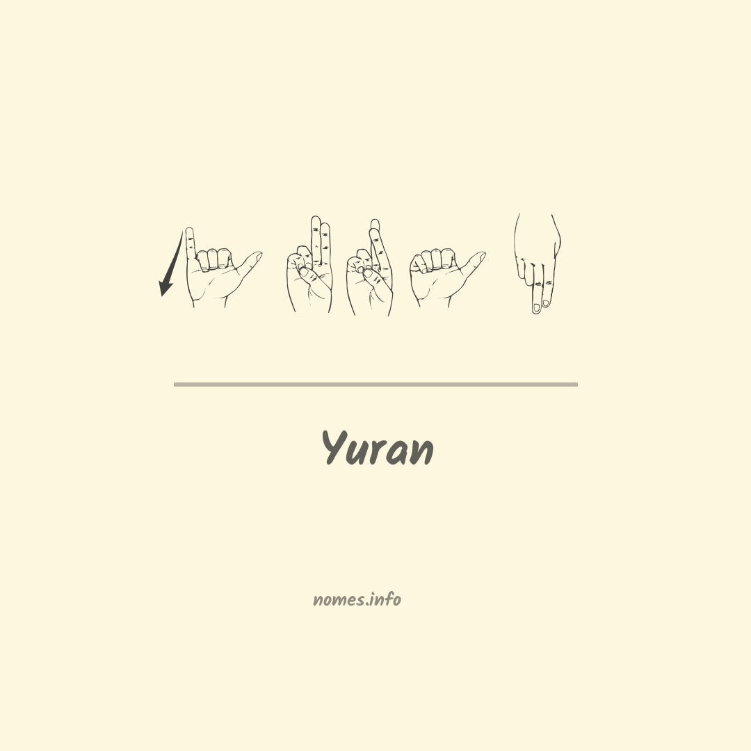Yuran em Libras
