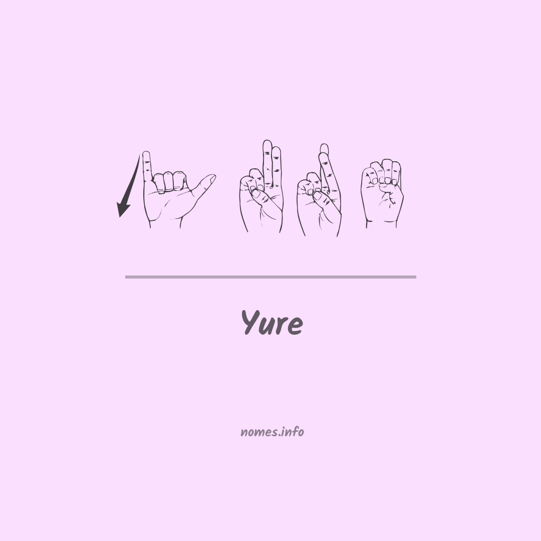 Yure em Libras