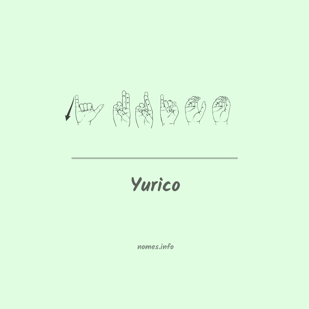Yurico em Libras