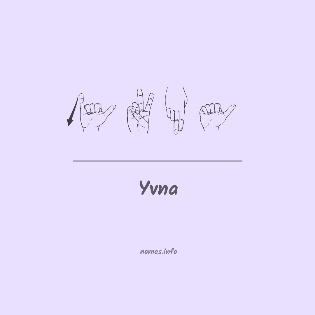 Yvna em Libras
