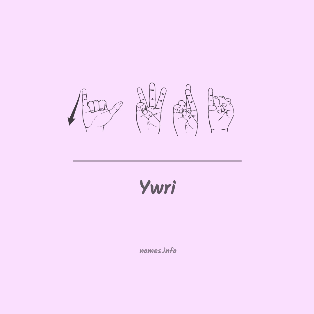 Ywri em Libras