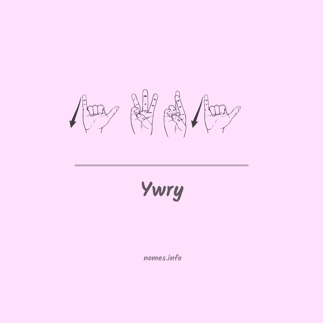 Ywry em Libras
