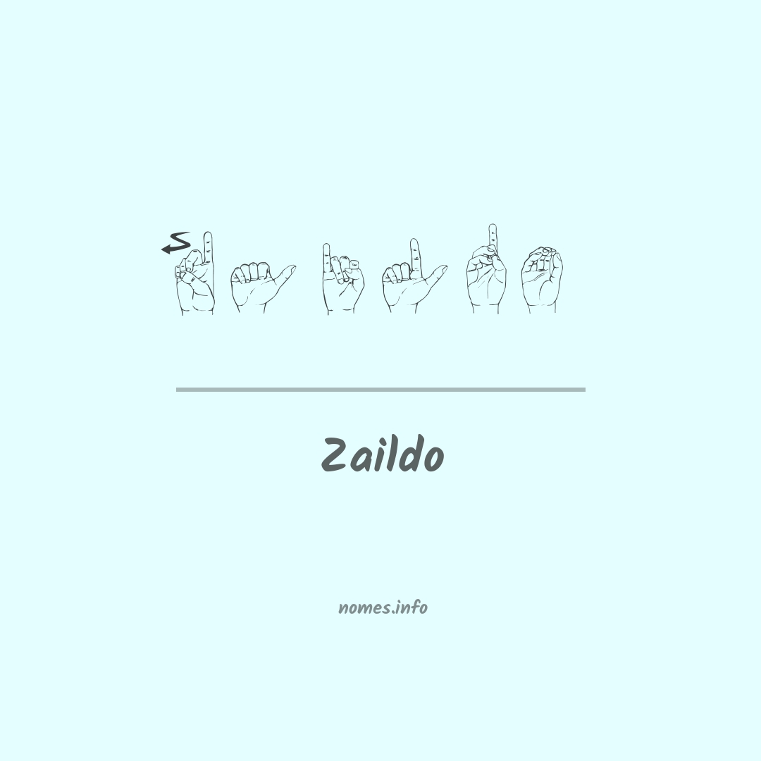 Zaildo em Libras