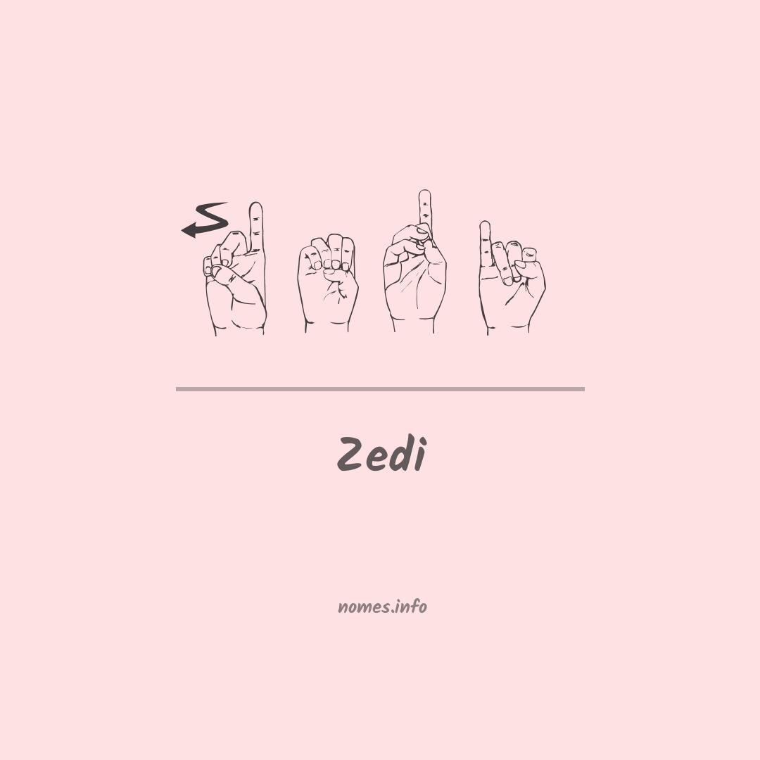 Zedi em Libras