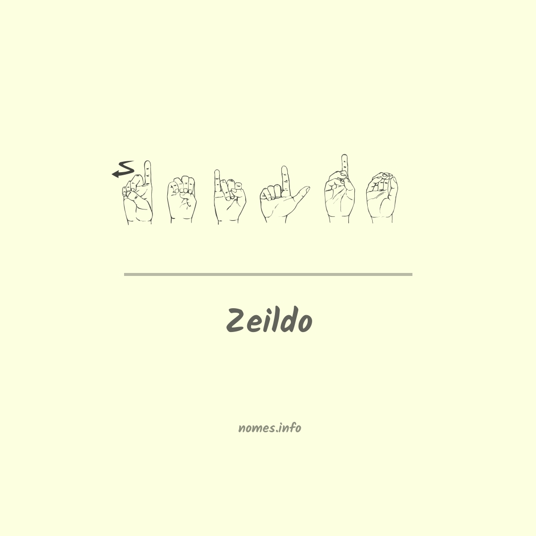 Zeildo em Libras
