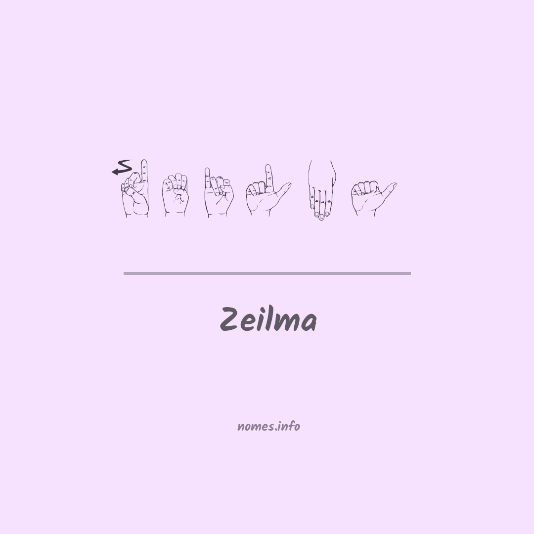 Zeilma em Libras