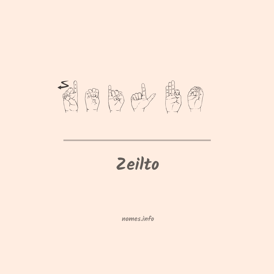 Zeilto em Libras