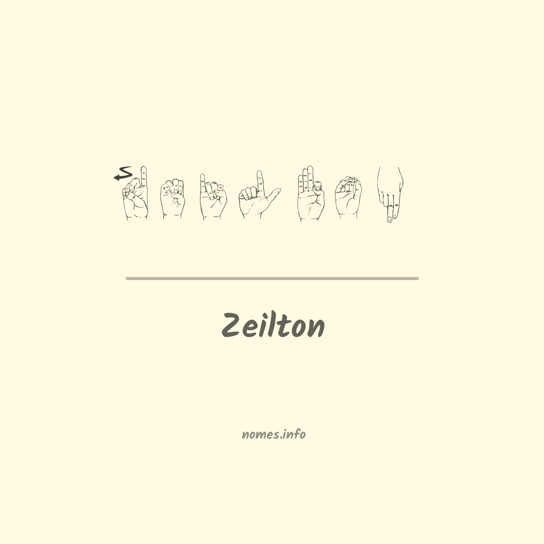 Zeilton em Libras