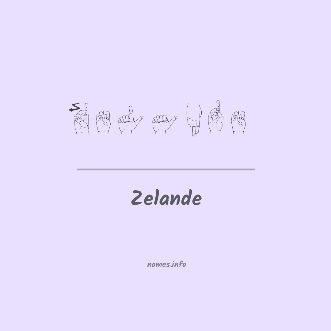Zelande em Libras