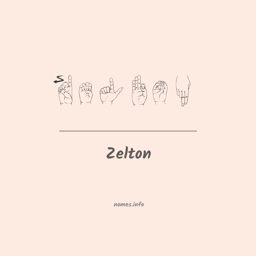 Zelton em Libras