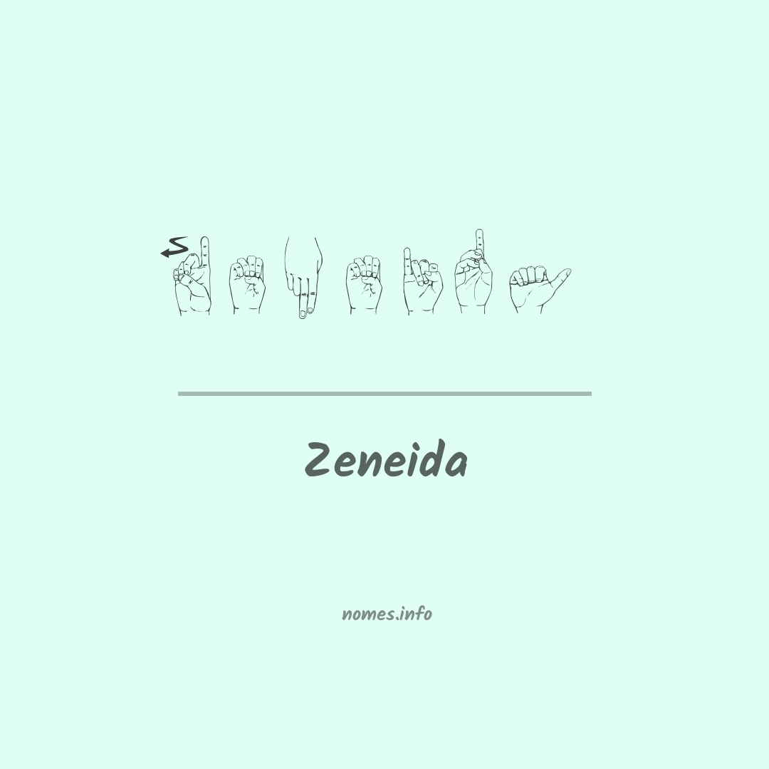 Zeneida em Libras