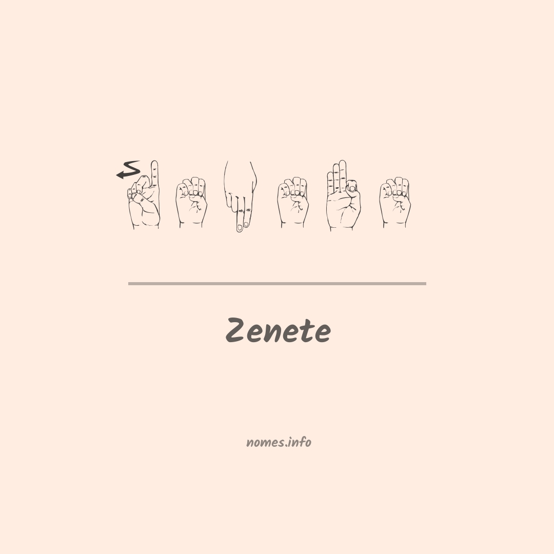 Zenete em Libras
