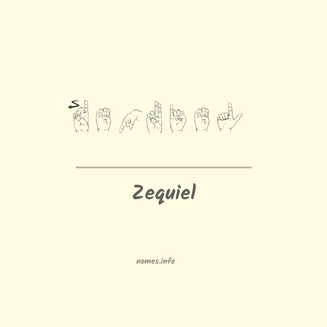 Zequiel em Libras
