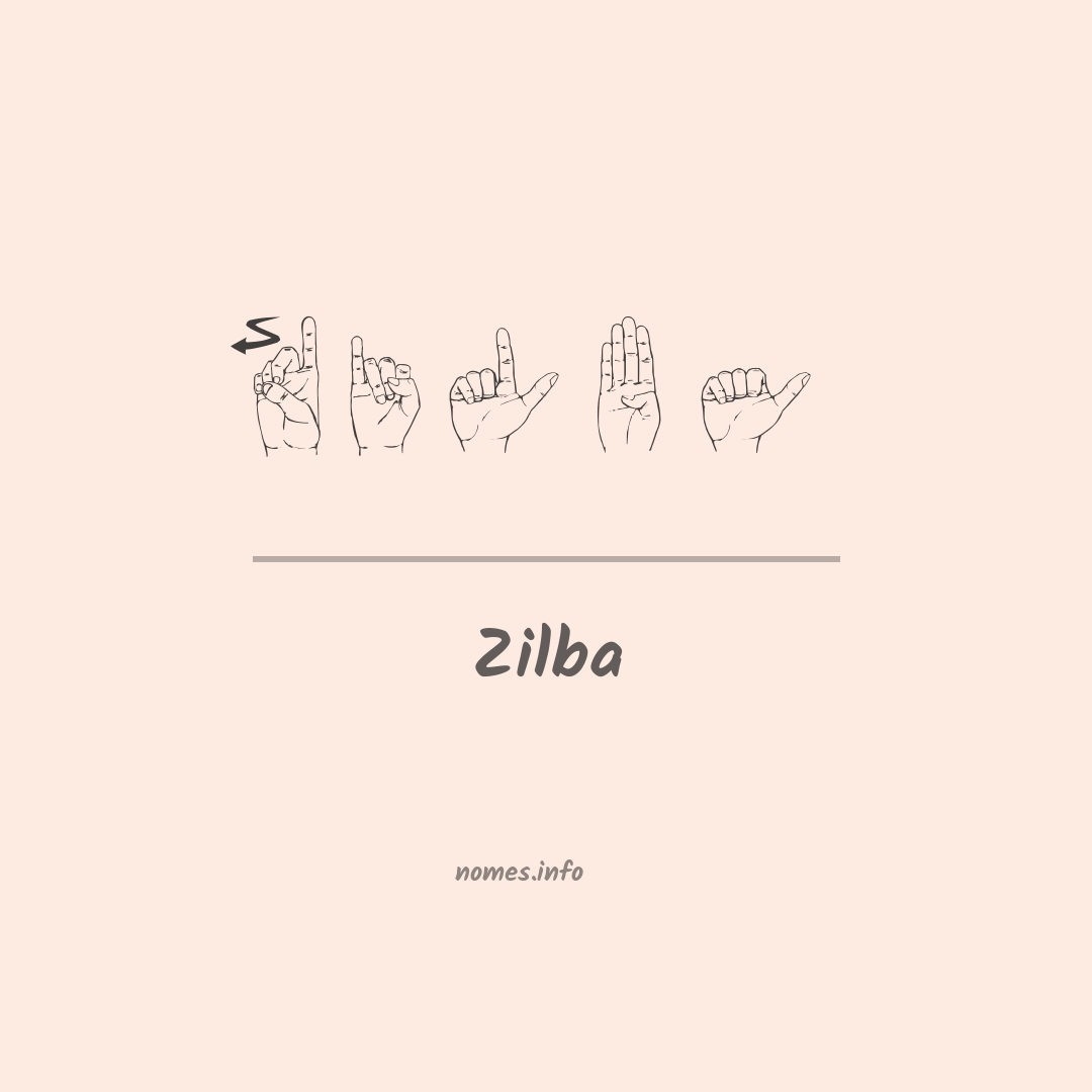 Zilba em Libras