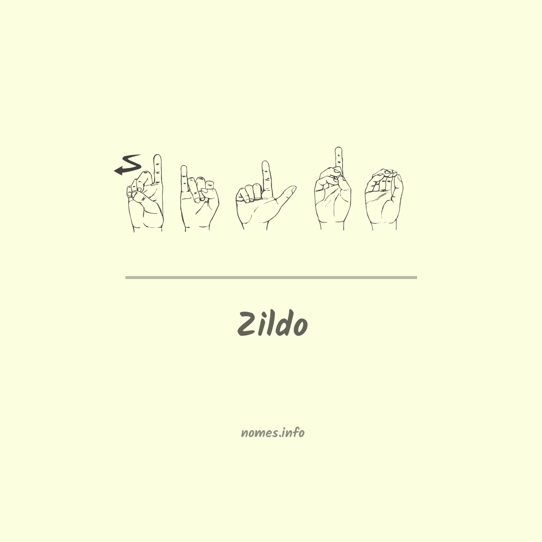 Zildo em Libras