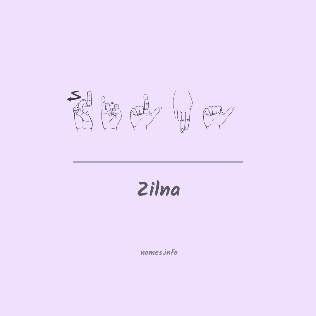 Zilna em Libras